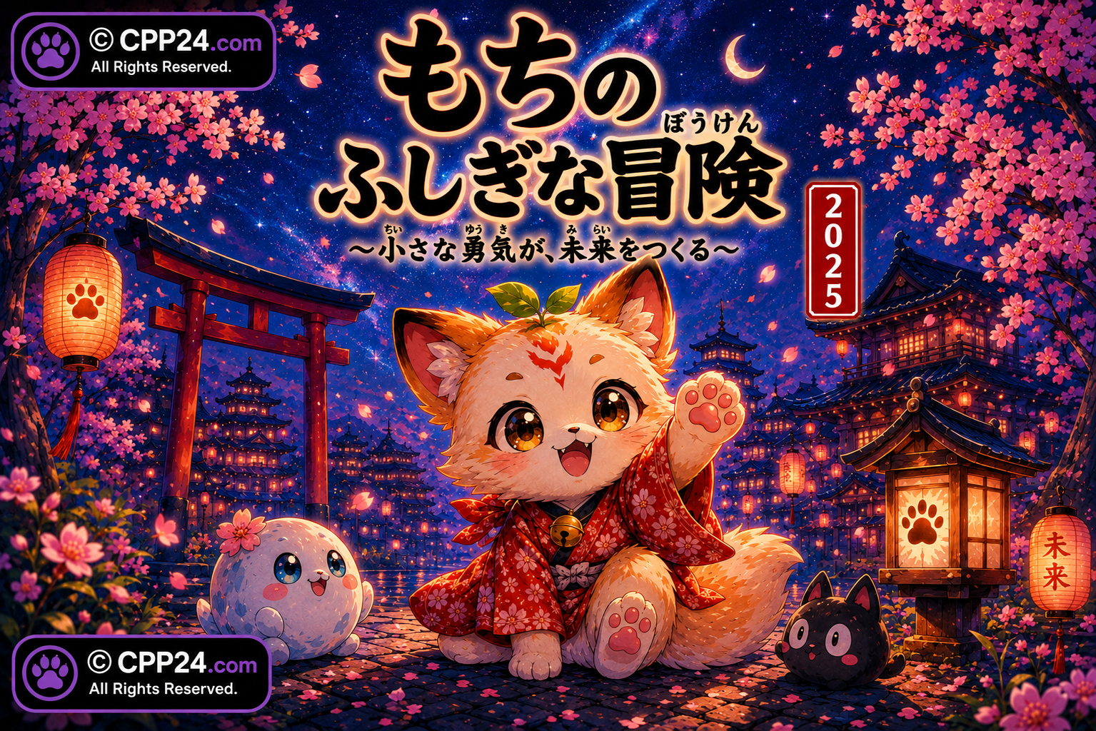 🌸 もちのふしぎな大冒険