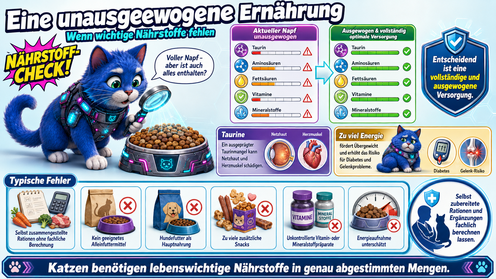 cpp24.com, ⚖ Eine unausgewogene Ernährung – wenn im Napf entscheidende Nährstoffe fehlen, cpp24